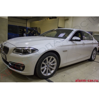 BMW 5-Series - Реализация бесключевого доступа в автомобиль, Бронирование стекл, Webasto, Pandora DLX 3945